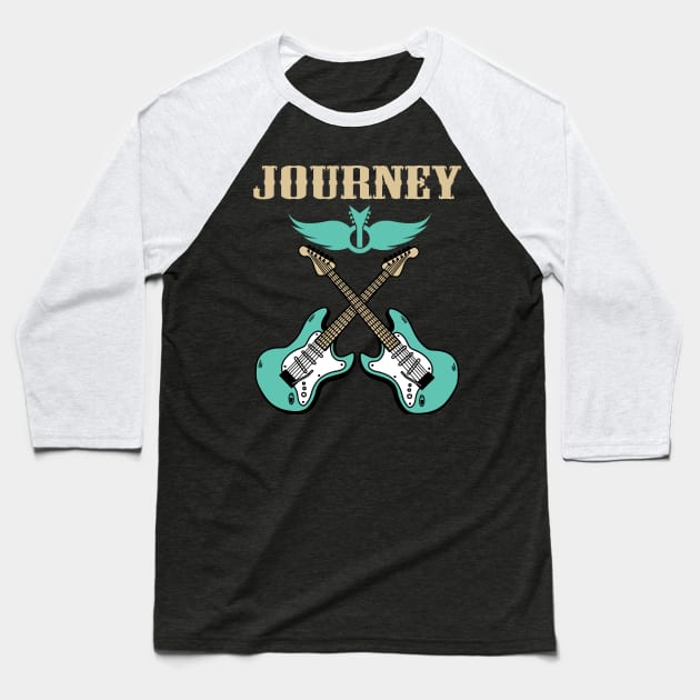 JOURNEY BAND Baseball T-Shirt by dannyook